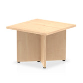 Dynamic Impulse W600 x D600 x H435mm Square Coffee Table Panel Arrowhead Leg Maple Finish - I003421 DD